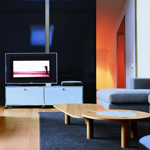 USM Haller Hi-Fi/TV Board With 2 Folding Boards